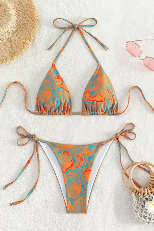 Two Piece Set Bikini Customized Swimsuit