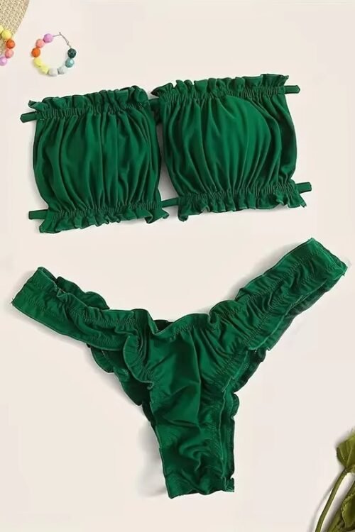 Print Bikini Set Print Two Pcs Set